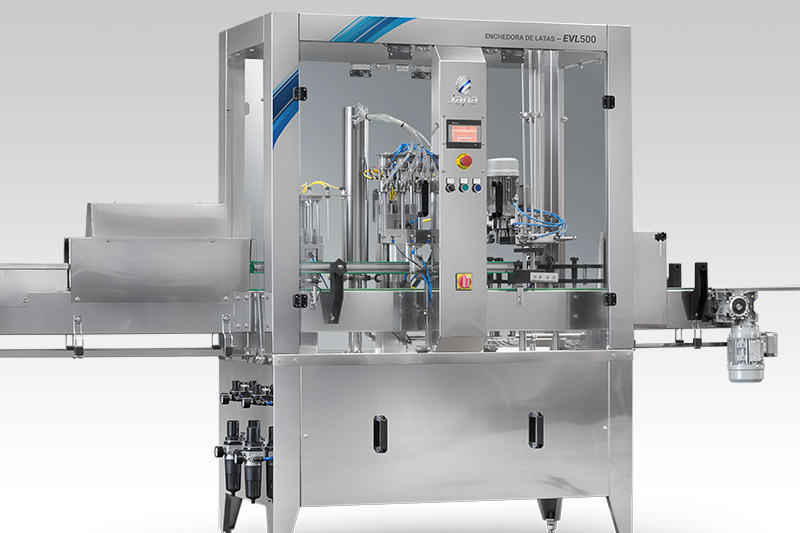 Envasadora Automática em Latas